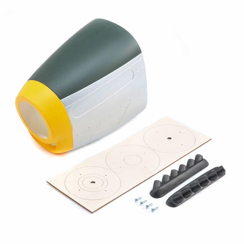 Deals π Hangar 9 Cowling & Exhaust: P-51D Mustang 20cc for Parts β