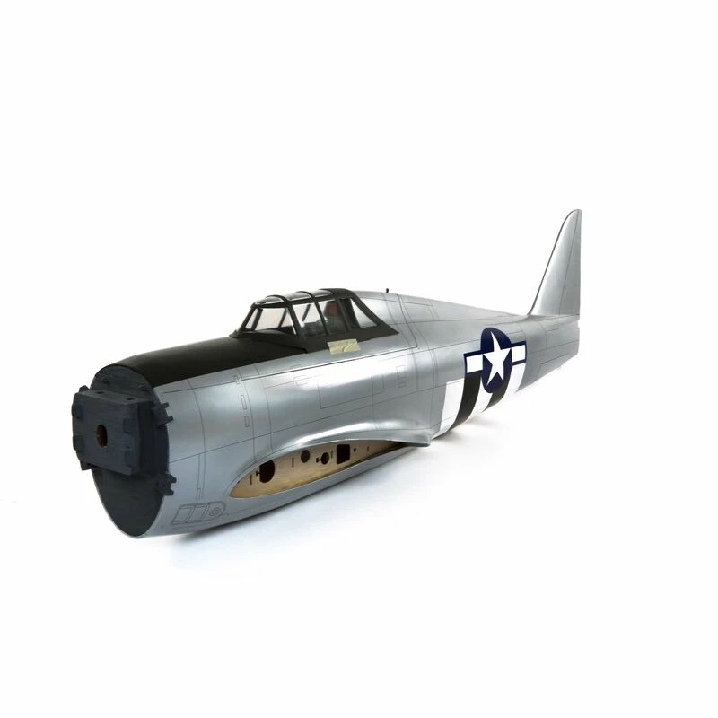 New βοΈ Hangar 9 Fuselage with Hatch: P-47D Thunderbolt 20cc for Parts π