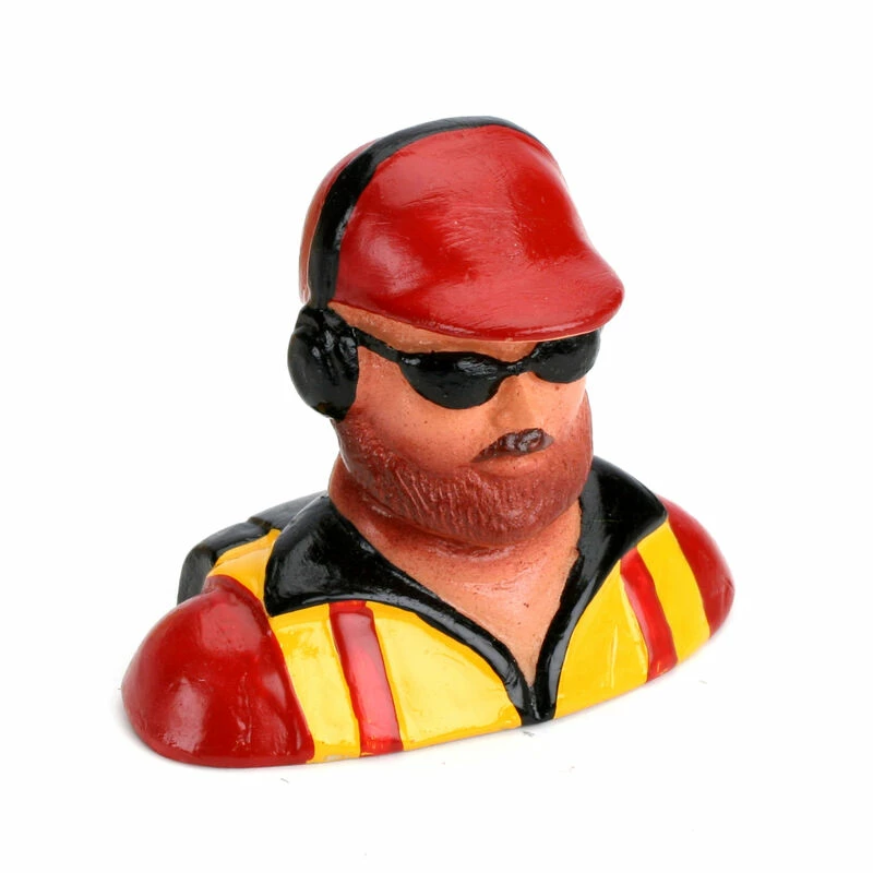 New π Hangar 9 1/6 Pilot - with Beard, Hat Headphones and Glasses for Parts π