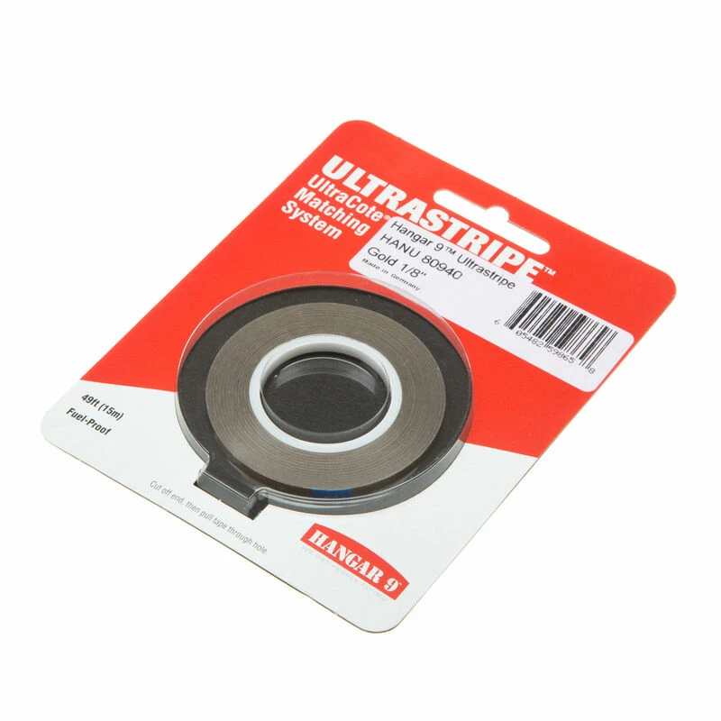 Discount β€οΈ Hangar 9 UltraStripe, Gold 1/8" for Covering Supplies π₯°